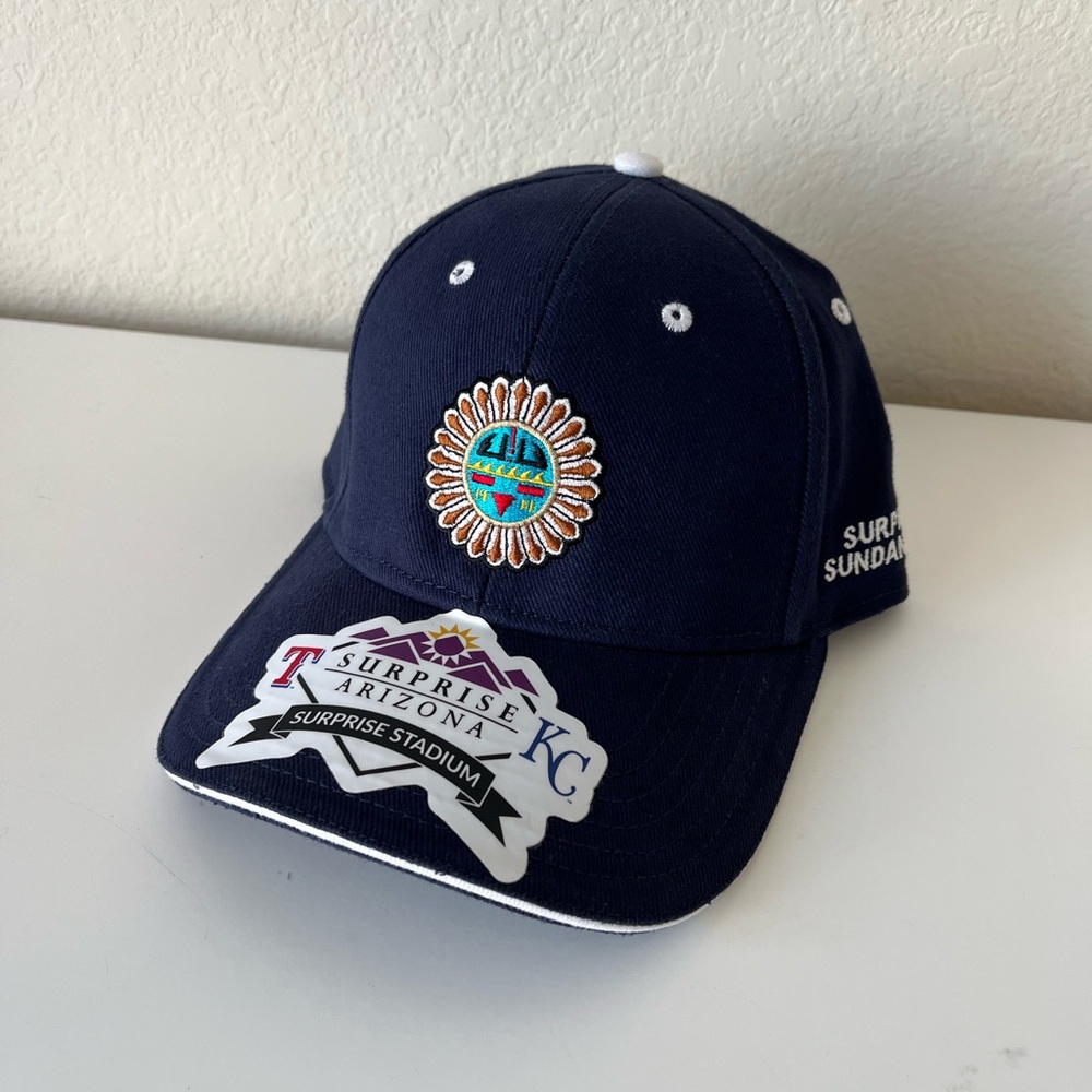 Surprise Sundancers Texas Rangers and Kansas City Royals Snapback Cap